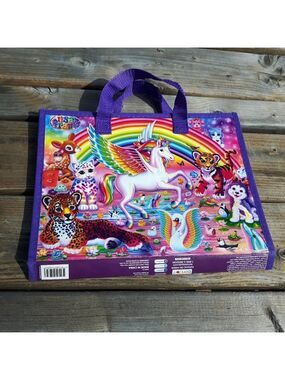 2016 Lisa Frank Unicorn Portfolio Folder CUTE